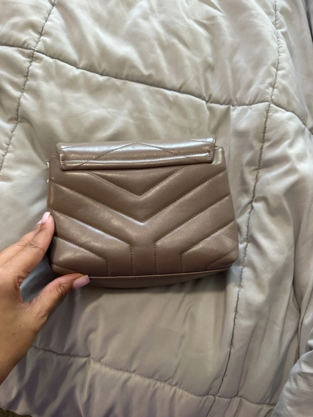 Saint Laurent compact quilted